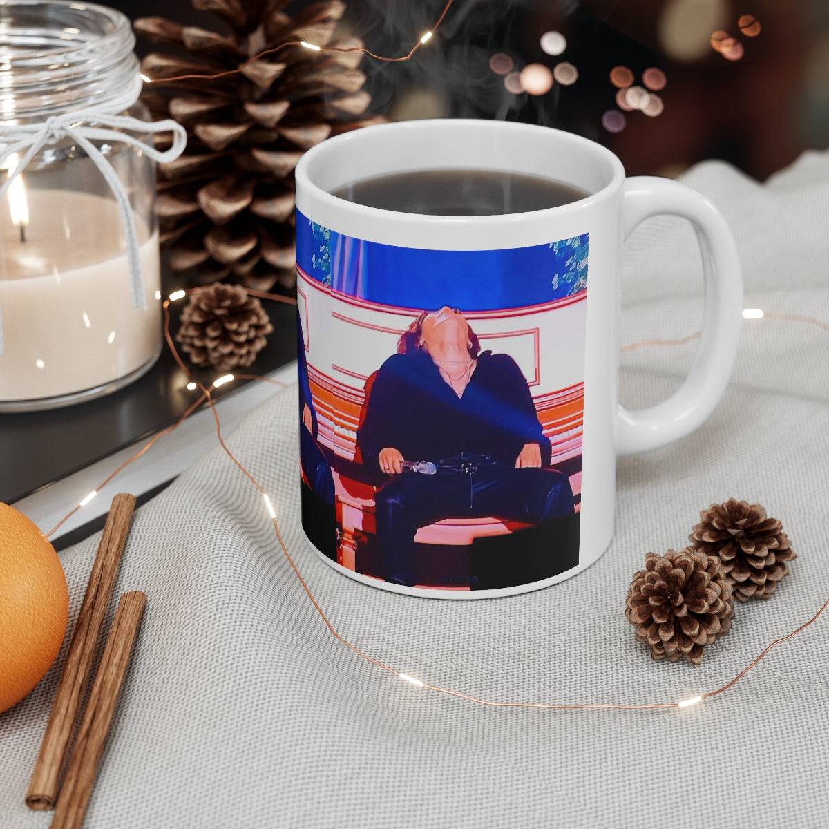 Sale Ceramic Mug - BTS JIMIN & CHAIRS Mug, coffee, coffee lover, wedding gift, Christmas Gift, Holiday Gift, Birthday gift, Bangtan, K-Pop - Brand63