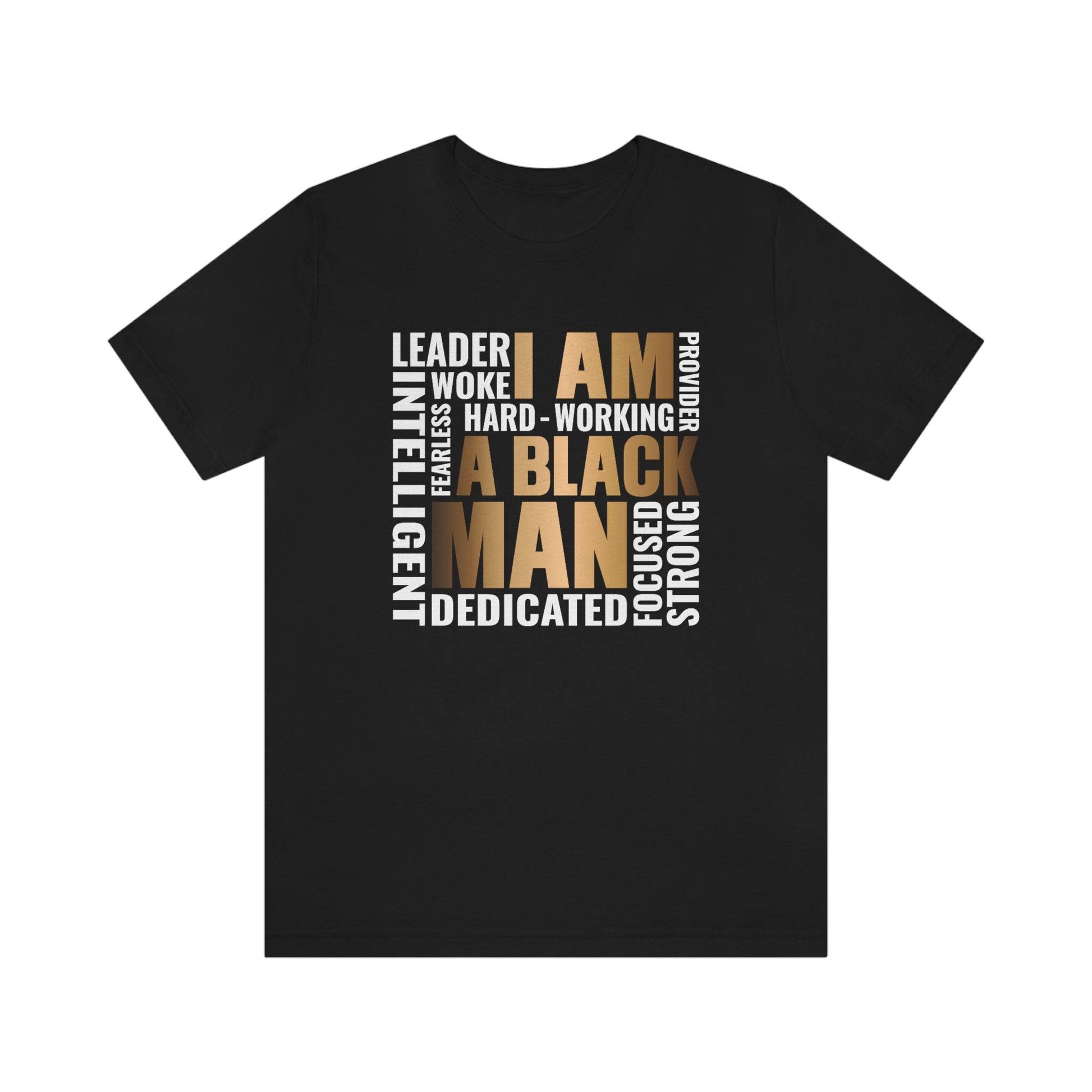 I'm A Black Man Tshirt Jersey Short Sleeve Tee - Brand63