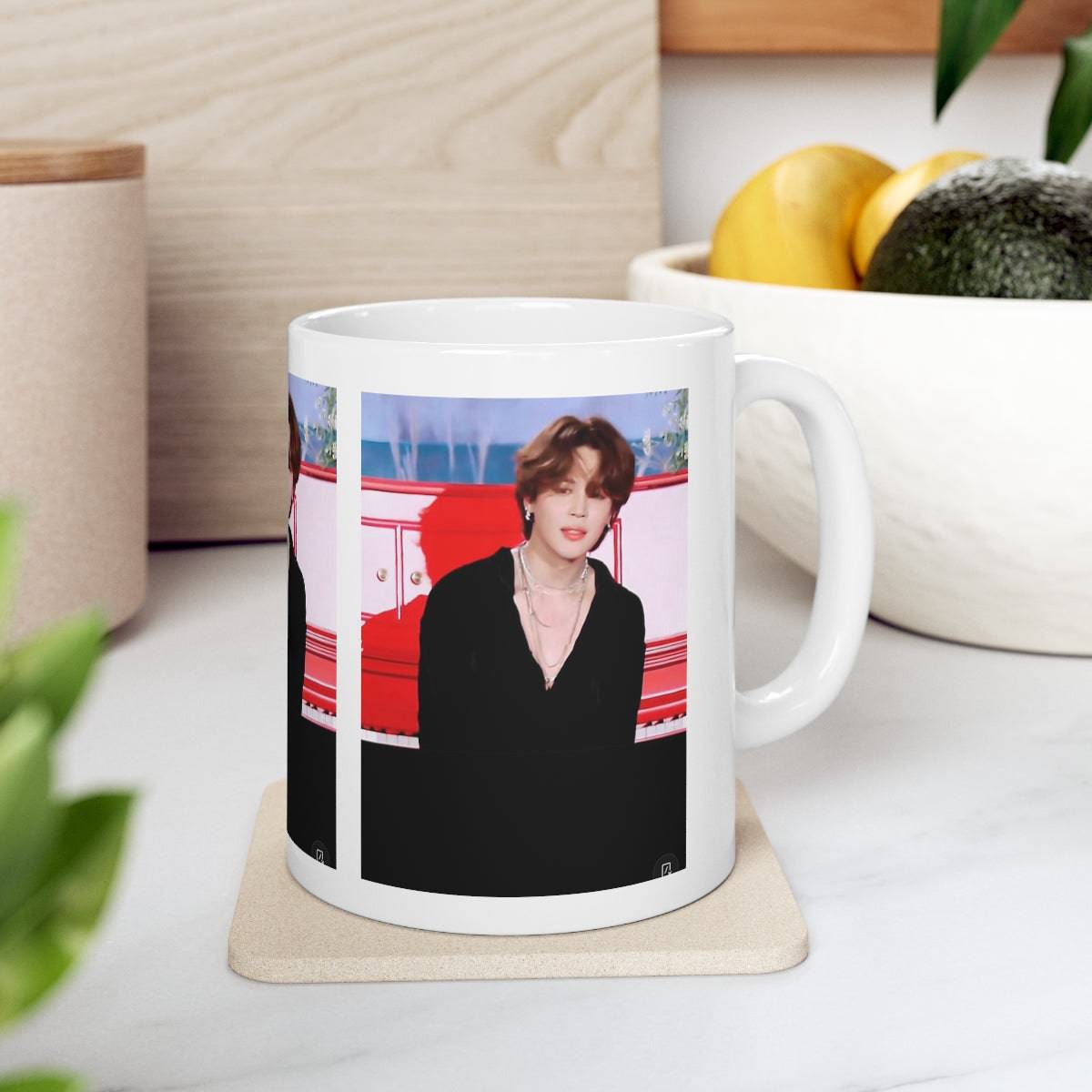 SALE Ceramic Mug - BTS JIMIN Mug, coffee, coffee lover, cup, wedding gift, Christmas Gift, Holiday Gift, Birthday gift, Tea Mug, Bangtan - Brand63