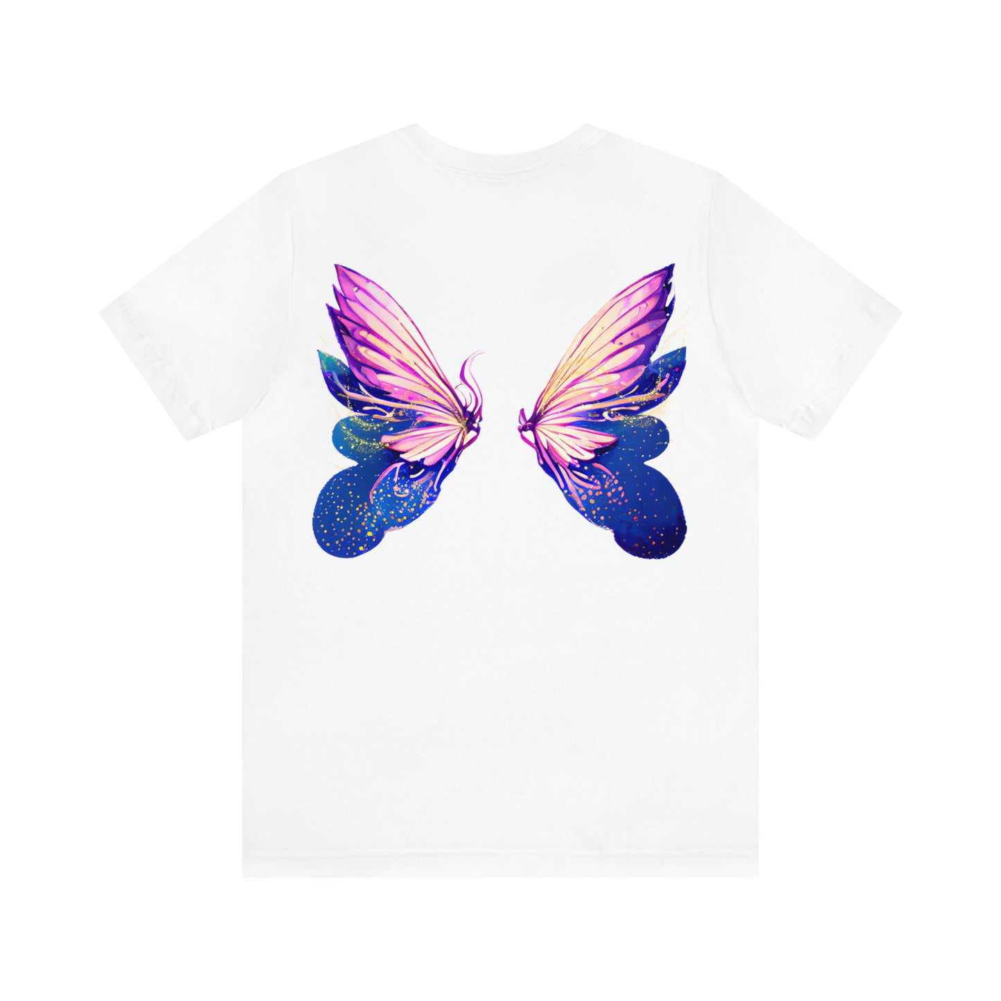 Beautiful Together Butterfly! -  Jersey T-Shirt | Front and Back Printed Tee, Brand63.com, Free Shipping, Custom T-shirts for men, women and kids, Love Butterfly, Love Shirt, Summer Shirt, Butterfly shirt.