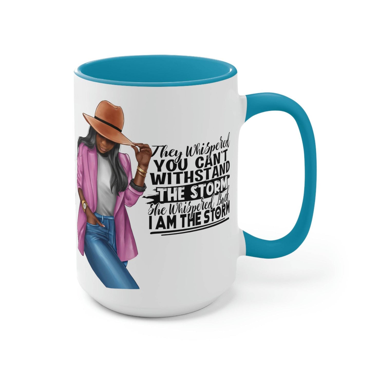 Celebrate Black History Month Mug , Black Pride and Daily Affirmations 15oz  Ceramic Coffee Mug  | Coffee Lovers | Tea Lover | Coffee Bar Decor - Brand63