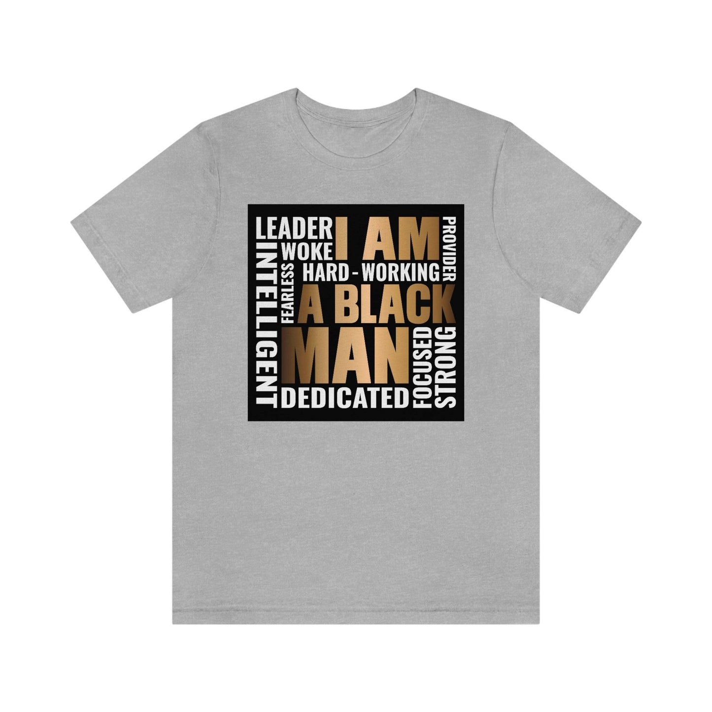 I'm A Black Man Tshirt Jersey Short Sleeve Tee - Brand63